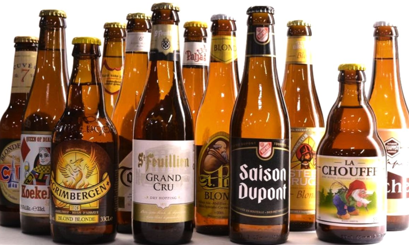 Bierpakket met blonde bieren 